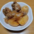 しろくま's cooksnap of when they made 新玉ねぎと鶏手羽元のさっぱり煮.