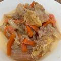 りんまるこちゃん's cooksnap of when they made 話題入＊水不要ほぼ放置で白菜とツナの煮物.