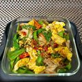 ◆どらしま◆'s cooksnap of when they made ピーマンとカニカマ卵炒め.
