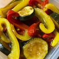 こゆりんねこ's cooksnap of when they made 夏野菜の南蛮マリネ♪なすパプリカ等.