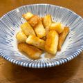 にょろQ's cooksnap of when they made 油で揚げない パン耳ラスク.
