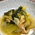 はむす2153's cooksnap of when they made 青梗菜と油揚げの煮浸し.
