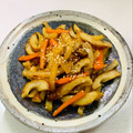 あっこ姉's cooksnap of when they made 【農家のレシピ】大根とちくわの甘辛炒め.