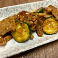 pali's cooksnap of when they made ズッキーニ豚肉と焼肉のタレで炒めただけ〜.