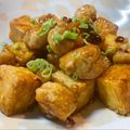 ★なみ☆'s cooksnap of when they made 米粉でカリッ♬豚こまと厚揚げの甘酢炒め.