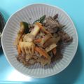 そらてんママ's cooksnap of when they made ☆春野菜と牛肉☆ごま風味炒め.