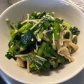ミレーちゃん's cooksnap of when they made レンジで簡単！ニラとえのきのナムル.