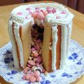 クック☆mika☆'s cooksnap of when they made 無印の特大バウムで♡サプライズケーキ.