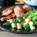 あず7225's cooksnap of when they made 簡単！ケールとジャガイモのソテー.