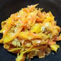 ☆くらこ☆'s cooksnap of when they made にんじんしりしり『きのう何食べ』#100.