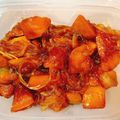 initium's cooksnap of when they made かぼちゃとタマネギの甘い煮物.
