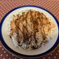 龍青空ママ's cooksnap of when they made 意外にイケる！？お好みカツ丼*ˊᵕˋ)੭.