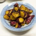 新妻あや's cooksnap of when they made ❁揚げない!!おかずになる♪さつまいも❁.