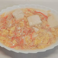 さくらんぼ～～'s cooksnap of when they made 簡単♪ふんわり卵とカニカマで豆腐の煮込み.