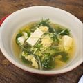 りょこ⭐︎'s cooksnap of when they made ゴロゴロ豆腐と水菜のかき玉スープ.