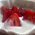 にゃつめ〜's cooksnap of when they made ☸練乳いちごヨーグルト☸.