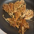 犬飼ってる's cooksnap of when they made えのきのカリカリ焼き.