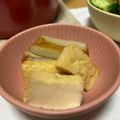 yamahyu's cooksnap of when they made 厚揚げ・こんにゃく・ちぎり天・・煮！.