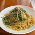 はるちゃんぺ☆'s cooksnap of when they made ランチに＊ツナと水菜の柚子胡椒パスタ.