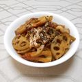 ＠迷子＠'s cooksnap of when they made お弁当に♬ レンコンとちくわのきんぴら.