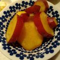 男の子4人のママもっち's cooksnap of when they made さつまいものレモン煮.
