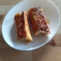 クック3RZM0G☆'s cooksnap of when they made ハムチーズ☆フレンチトースト.