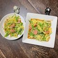 s06007's cooksnap of when they made ポン酢で水菜と魚肉ソーセージの卵とじ.