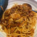 匡史さん's cooksnap of when they made 納豆とキムチの温スパゲティ.