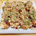 ルパンのかあさん☆彡's cooksnap of when they made たこ焼き?お好み焼き?風がんもどき.