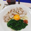 みっちゃん❇️68's cooksnap of when they made 冷やしモロヘイヤきしめん.