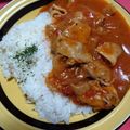 アムール杏ちゃん's cooksnap of when they made ルー不要！トマト缶でハヤシライス.