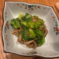Rieko_ｓ♪♪'s cooksnap of when they made 春✿　菜の花と豚肉のオイスター炒め.