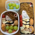 きよはなづ's cooksnap of when they made キャラ弁＊焼きそばでゲゲゲの鬼太郎.