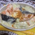 ＊ごと＊'s cooksnap of when they made 鮭とじゃがいものグラタン.