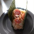 ちょちょこ✫'s cooksnap of when they made ソーセージチーズおにぎり.