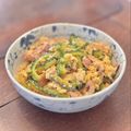 MariaMS's cooksnap of when they made ゴーヤチャンプルー.