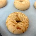 はぁる♪'s cooksnap of when they made もっちり～♪きな粉ベーグル*。゜.