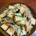 かわゆう1211's cooksnap of when they made すりごまたっぷり♪豆腐ともやしの焼肉炒め.