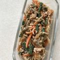 Ruriluru's cooksnap of when they made 舞茸入りごぼうサラダ QC.