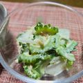 ＪＵＮちゃン's cooksnap of when they made ゴーヤのツナサラダ.