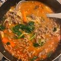 まなみく's cooksnap of when they made 本格 ユッケジャン スープ.