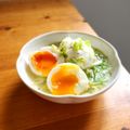 ミルお's cooksnap of when they made ☆ねぎ塩味玉☆.