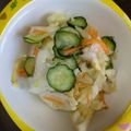 みちばたの花's cooksnap of when they made 浅漬けの素不要！ キャベツと胡瓜の浅漬け.