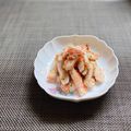 ころわんの母さん's cooksnap of when they made 切って和えるだけ❤笹かまとたらこのつまみ.