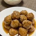 ☆あいちゃん's cooksnap of when they made カリっでふんわり★照り焼きミートボール.