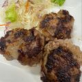 なーなちゃん's cooksnap of when they made 卵・パン粉なし＊肉汁じゅわりハンバーグ＊.