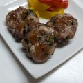 新妻あや's cooksnap of when they made パパッとブタこまと大葉のカリッと肉団子.