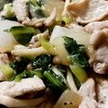 Ｍぱん's cooksnap of when they made 熱々！小松菜と豚肉の中華あんかけ.