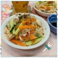 ふくmama✨✨'s cooksnap of when they made にんにく醤油ドレッシングの春雨サラダ.