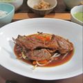 イベ長's cooksnap of when they made フライパンでラム肉のジンギスカン風.